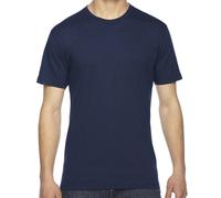 American Apparel T-Shirt Unisex In Cotone Jersey Fine A Maniche Corte