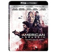 American Assassin (4K UHD Blu-ray) Michael Keaton Taylor Kitsch Dylan O'Brien