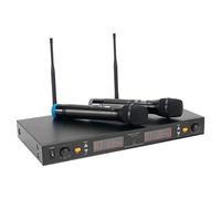 AMERICAN AUDIO WM-219 coppia microfoni wireless uhf per animatori, karaoke, ecc.