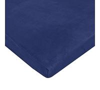 American Baby Company Heavenly Soft chenille Fitted Pack N Play playard Foglio, Navy, 27 X 39 by American Baby Company