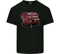 American Badass Muscle Car Uomo Cotone T-Shirt