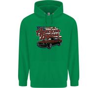 American Badass Muscle Car Uomo Felpa