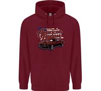 American Badass Muscle Car Uomo Felpa