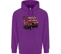 American Badass Muscle Car Uomo Felpa