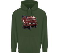 American Badass Muscle Car Uomo Felpa