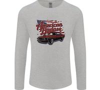 American Badass Muscle Car Uomo Maniche
