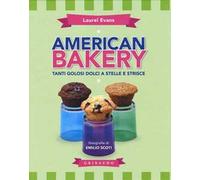 American bakery. Tanti golosi dolci a stelle e strisce