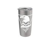 American Bald Eagle Bird regalo per uomini, donne, bambini, ragazzi giovani Bicchiere termico in acciaio inox doppia parete