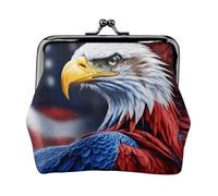 American Bald Eagle Print Versatile Portamonete Squisito Mini Portafoglio Carino Cambiamento Pouch per ogni occasione