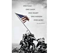 American Bandiera Presso Iwo Jima - Motivante Citazione Poster 24x36 Mondo War