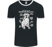 American Bulldog Anatomia Divertente Cane Uomo Ringer Fotl