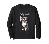 American Bully Support Cani Orgogliosi Mamma E Pitbull Amore Maglia a Manica