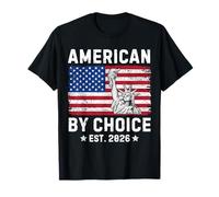 American By Choice EST 2026 Proud New USA Citizen Maglietta