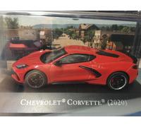 AMERICAN CARS, CHEVROLET CORVETTE 2020, 1/43,die-cast