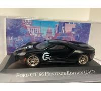 American cars FORD GT 66 HERITAGE EDITION 2017 , 1:43, die-cast, nuova in teca