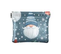 American Cartoon Carino Natale Nano PU Cuoio Piccolo Portamonete Portatile Card Key Organizer per Donna Ragazza