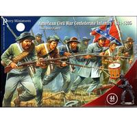 American civil war confederate infantry 1861-1865 - 28mm - Perry - ACW80 - @