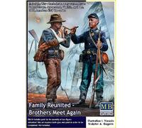 American Civile Guerra Serie Family Reunited - Brothers Meet Againmaquette