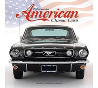 American Classic Cars 2026 Calendar | Square Wall Calendar | Car Enthusiast Gift | Plastic Free Packaging | by Avonside Publishing