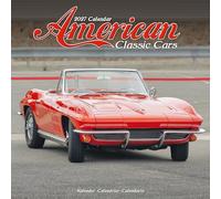 American Classic Cars 2027 Calendar | Square Wall Calendar | Car Enthusiast Gift | Plastic Free Packaging | by Avonside Publishing