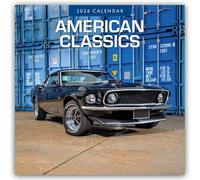 American Classic Cars - Klassische Amerikanische Autos 2026 - 16-Monatskalender: Original Red Robin Publishing Ltd-Kalender [Mehrsprachig] [Kalender]