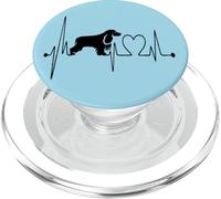 American Cocker Spaniel Cane Battito cardiaco I miei cani sono il mio cardio PopSockets PopGrip per MagSafe
