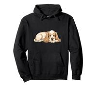 American Cocker Spaniel, Design Semplice Felpa con Cappuccio