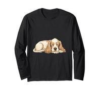 American Cocker Spaniel, Design Semplice Maglia a Manica