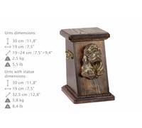 American Cocker Spaniel, Urna, Bronzo Freddo, ArtDog, DE, Tipo 3