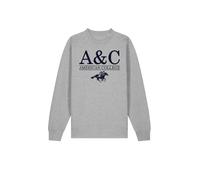 AMERICAN COLLEGE USA, Set di 2 Pezzi, Uomo, Donna, Felpa e Pantaloni, Sweat Shirt, Pant, Felpa, Maglione, Pantaloni, Sportivi, Lotto di 2, Unisex, Modello ACS25SET5 GREY L