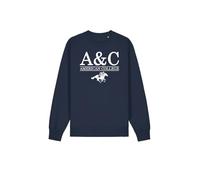 AMERICAN COLLEGE USA, Set di 2 Pezzi, Uomo, Donna, Felpa e Pantaloni, Sweat Shirt, Pant, Felpa, Maglione, Pantaloni, Sportivi, Lotto di 2, Unisex, Modello ACS25SET5 NAVY L