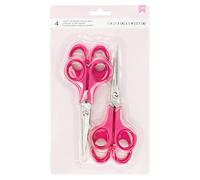 American Crafts 340056 Cutup Forbici, Multicolore, Confezione da 4