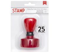 American Crafts 340417 Deck The Halls Self-Inking Stamp Do Not Open