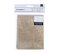 American Crafts "Cards Buste e A2 (4,375" x 14,5 cm, Confezione da 8, Colore: Glitter