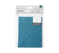 American Crafts "Cards Buste e A2 (4,375" x 14,6 cm, Colore: Pavone, 8/Pkg-Glitter