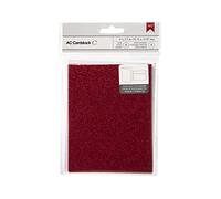 American Crafts "Cards Buste e A2 (4,375" x 14,61 cm), 8 Pezzi, Colore: Rosso Glitter