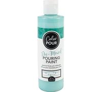 American Crafts COLOR POUR PITTURA 8OZ TURCHESE, Taglia unica