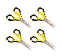 AMERICAN CRAFTS EK Success Cutter - Forbici per erbe aromatiche (confezione da 4), colore: nero/giallo