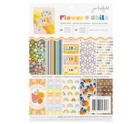 American Crafts Single-Sided Paper Pad 6"X8" 36/Pkg-Jen Hadfield Flower Child