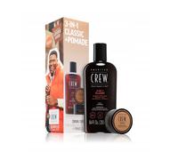 American Crew 3-In-1 Classic + Set Duo Pomata