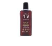 American Crew 3 in 1 Ginger + Tea shampoo, balsamo e gel doccia 3 in 1 per uomo 250 ml