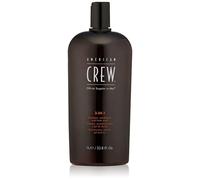 American Crew 3-in-1 Shampoo Balsamo E Bagnoschiuma, 33.8 Fluido Once