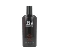 American Crew Hair & Body 3-IN-1 shampoo, balsamo e gel doccia 3 in 1 per uomo 250 ml