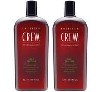 American Crew Shampoo 3 In 1 Al Tea Tree 33,8 Once Confezione Da 2