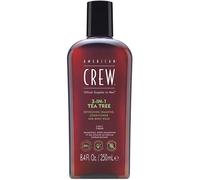 American Crew 3In1 Tea Tree Shampoo, Conditioner & Body Wash 250 ml