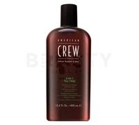 American Crew Hair & Body 3-IN-1 Tea Tree shampoo, balsamo e gel doccia 3 in 1 per uomo 450 ml