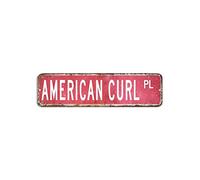 American Curl Cartello stradale con animali della fattoria, in metallo, 7,6 x 30,5 cm, in alluminio, antiruggine, rustico, per birra, taverna, caffè, garage, cucina