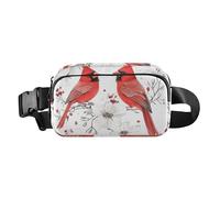 American Curl Cats Bianco Bellezza Alla Moda Crossbody Bag Marsupio per Donne Uomini Impermeabile Sling Bag Viaggio Essenziale, Uccelli del Nor, 1 size