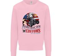 American Customs Hot Rod Garage USA Bambini Felpa Maglione