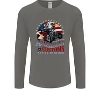 American Customs Hot Rod Garage USA Uomo Maniche
